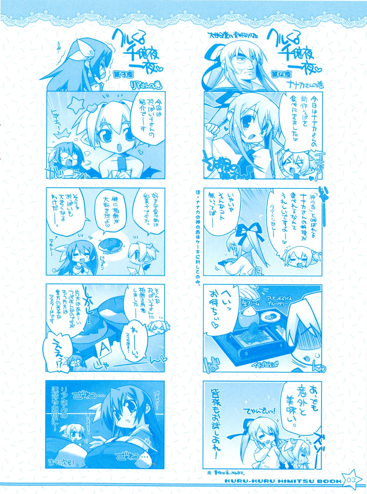 Twinkle☆Crusaders Kurukuru Secret Booklet -Lilliam Manga Festival- page 3 full