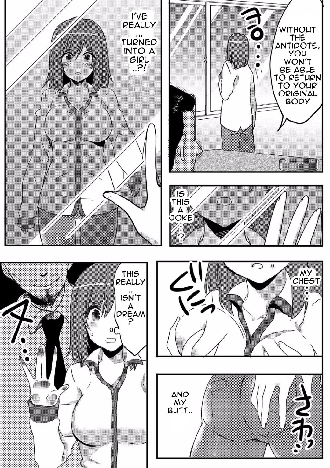 Ore ga Nyotaika Deliheal-jou!? Hajimete no Kyaku ga Shinyuutte... Uso! | I Was Turned Into A Girl and Forced to Sell My Body?! And My First Customer is My Best Friend.. No Way! 1 page 10 full