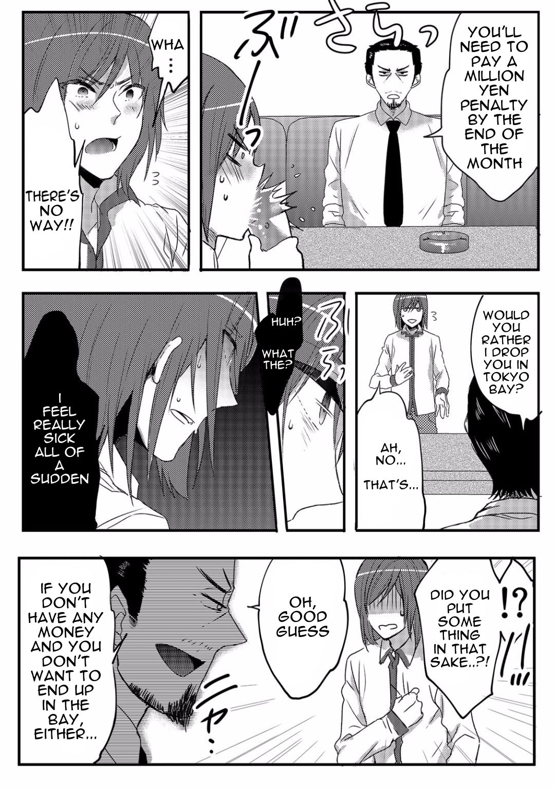 Ore ga Nyotaika Deliheal-jou!? Hajimete no Kyaku ga Shinyuutte... Uso! | I Was Turned Into A Girl and Forced to Sell My Body?! And My First Customer is My Best Friend.. No Way! 1 page 8 full