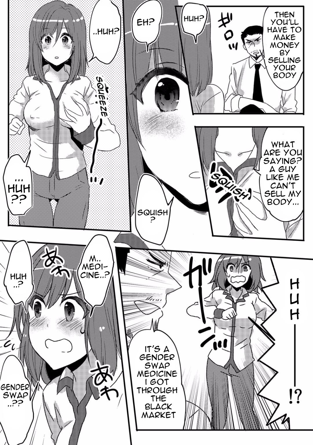 Ore ga Nyotaika Deliheal-jou!? Hajimete no Kyaku ga Shinyuutte... Uso! | I Was Turned Into A Girl and Forced to Sell My Body?! And My First Customer is My Best Friend.. No Way! 1 page 9 full