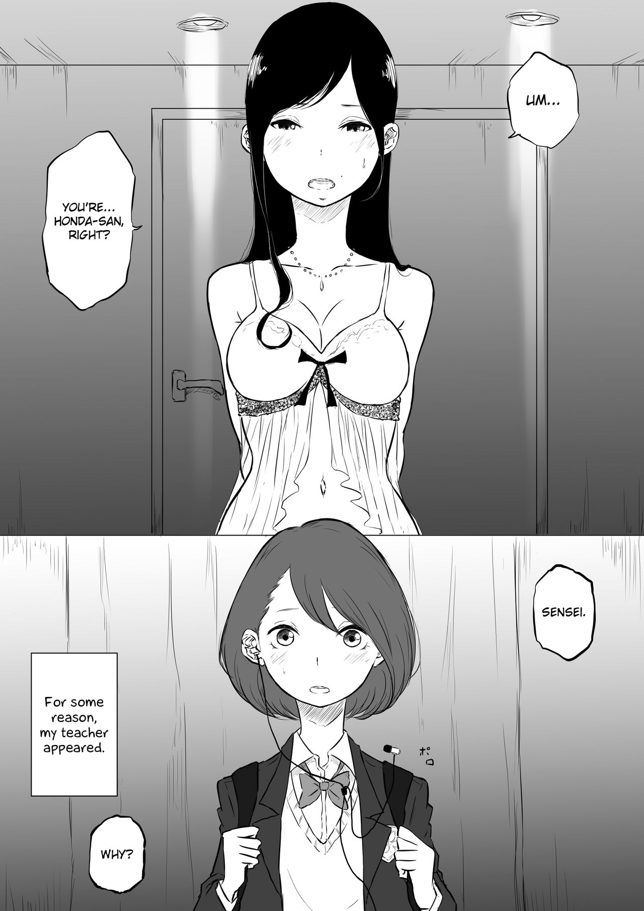 Sousaku Yuri: Les Fuuzoku Ittara Tannin ga Dete Kita Ken | I Went to a Lesbian Brothel and My Teacher Was There page 2 full