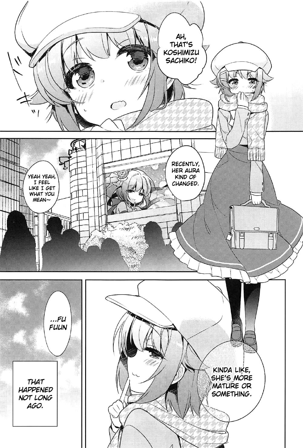 Sachiko ga Itte mo Kawaii to Iu no o Yamenai! page 4 full