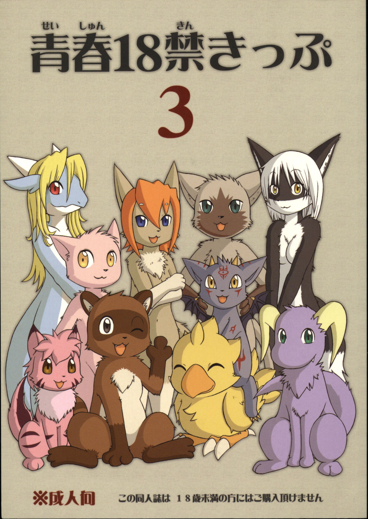 Seishun 18kin Kippu 3 page 1 full