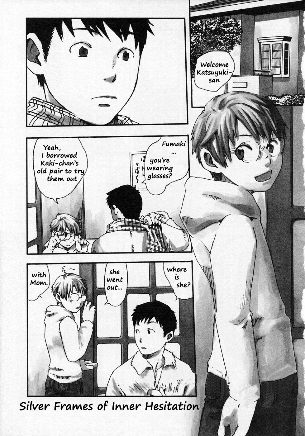 Silver Frames of Inner Hesitation page 1 full