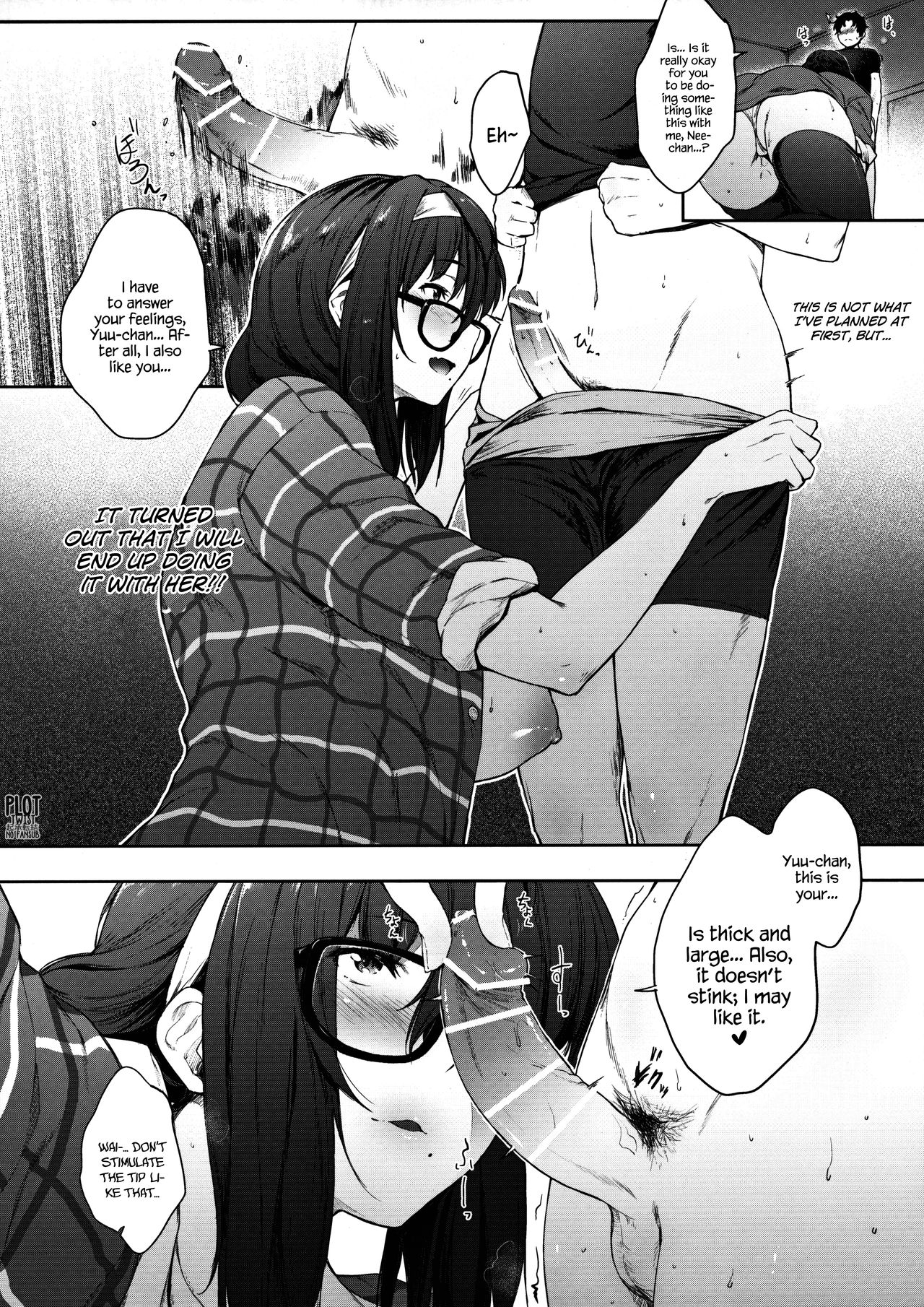Babaa no Inu Ma ni Nee-chan to | With My Stepsister While My Mom's Not Home page 8 full