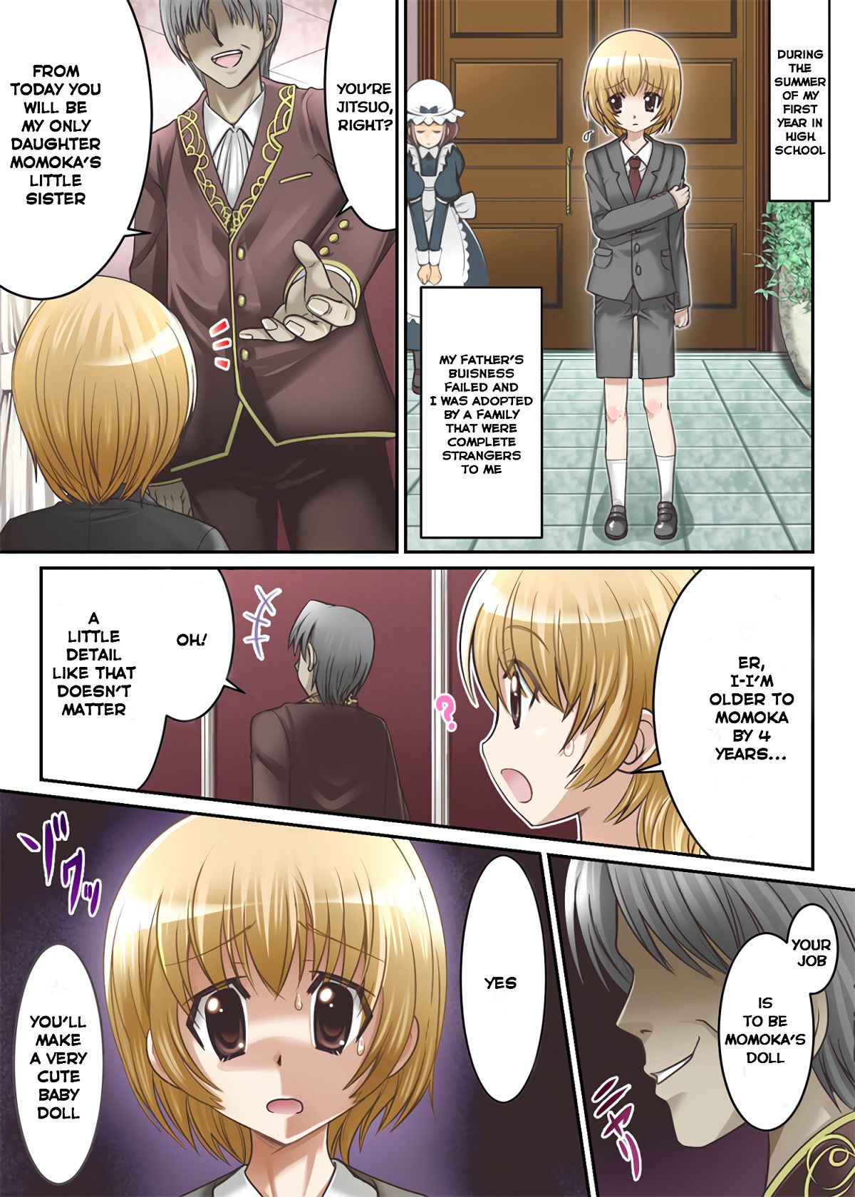 Momoka Ojou-sama no Milk Nomi Ningyou | Lady Momoka's Baby Doll page 1 full