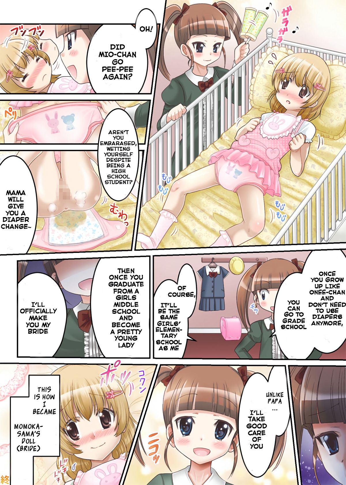 Momoka Ojou-sama no Milk Nomi Ningyou | Lady Momoka's Baby Doll page 6 full