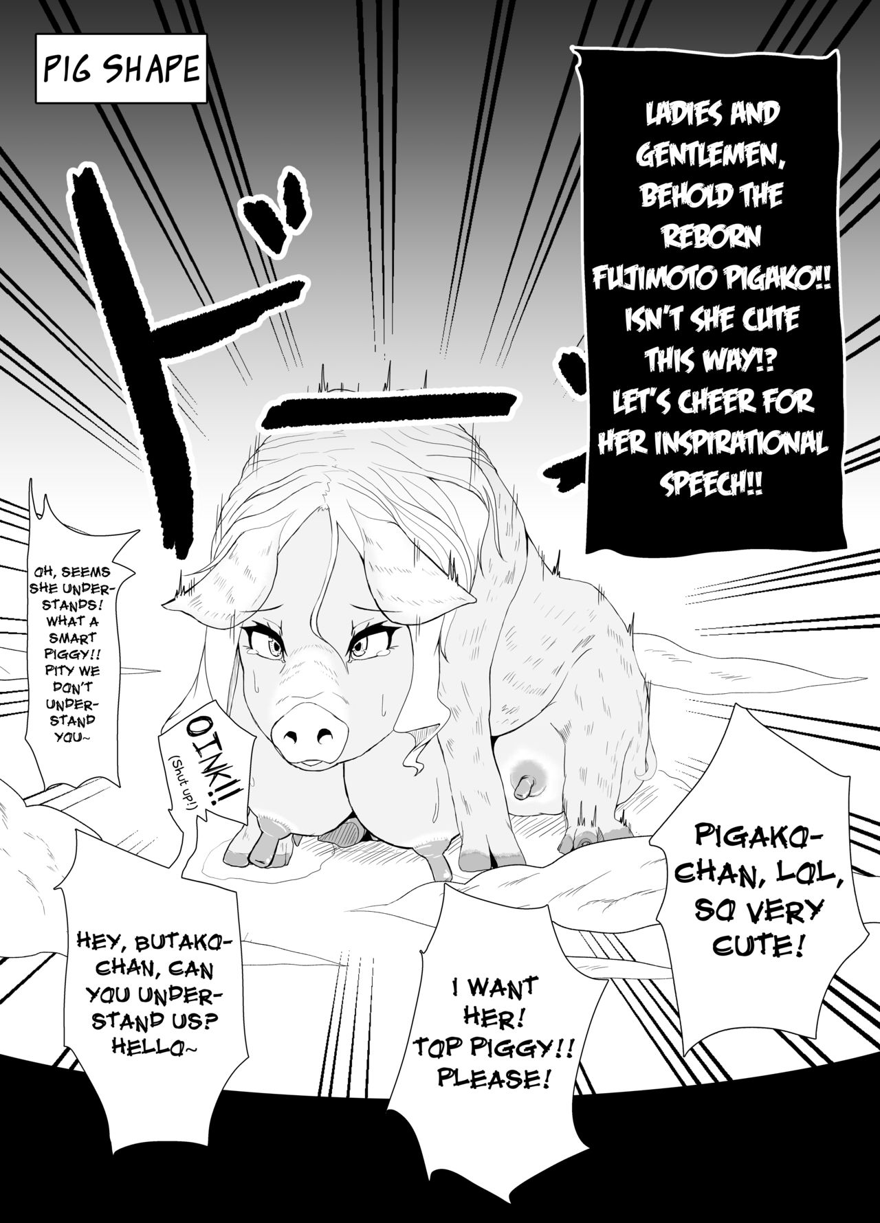 TransfurGirls Auction : 01 Kono JK ni Mondou Muyou no Chijoku o - Fujimoto Futako Hen page 10 full