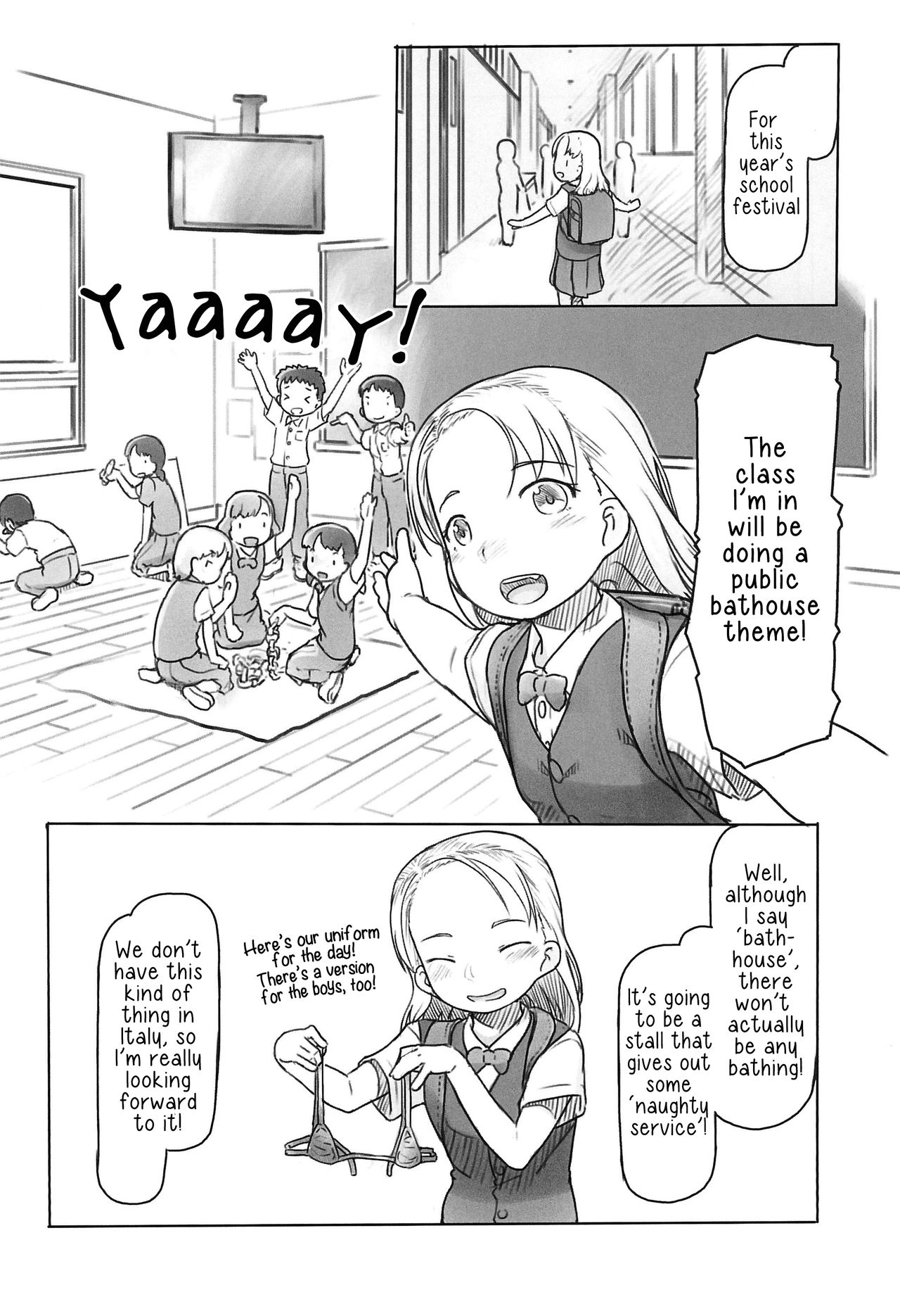 Ali-channel 4 - Class no Mogiten de Ofuro-ya-san Debut shichaimashita | Ali-channel 4 - Debut in My Class's Public Bathouse page 3 full