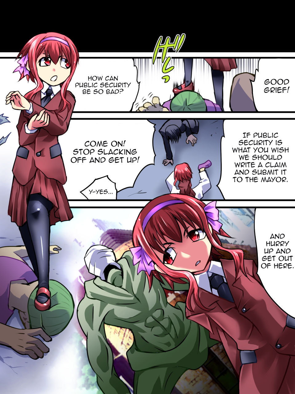 Superheroine Yuukai Ryoujoku III - Superheroine in Distress page 4 full