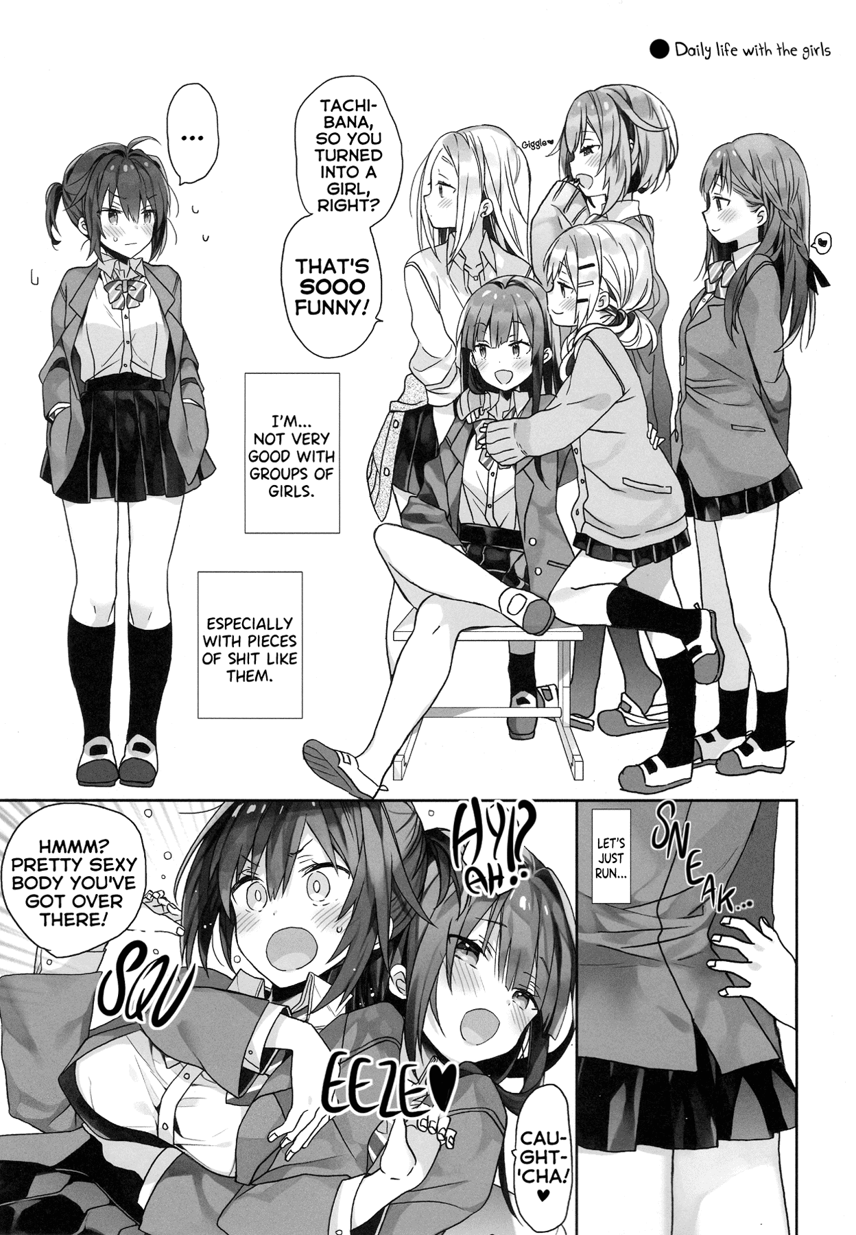 Nyotaika Shita Ore no Chotto Tadareta Gakusei Seikatsu | My  Debauched Student Life After Turning into a Girl page 10 full