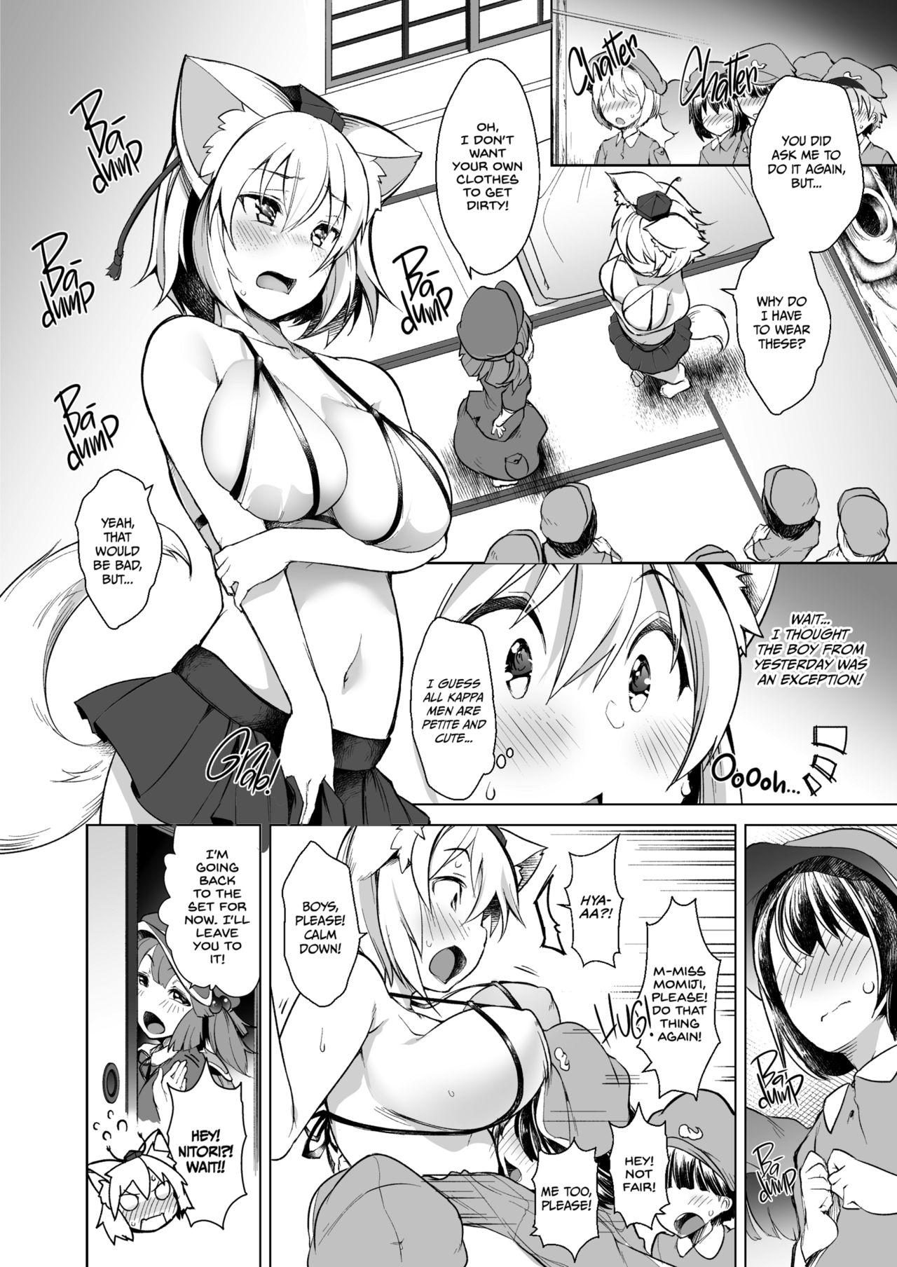 Youkai no Yama no Seishori Jijou | Sexual Help Needed on Youkai Mountain page 10 full