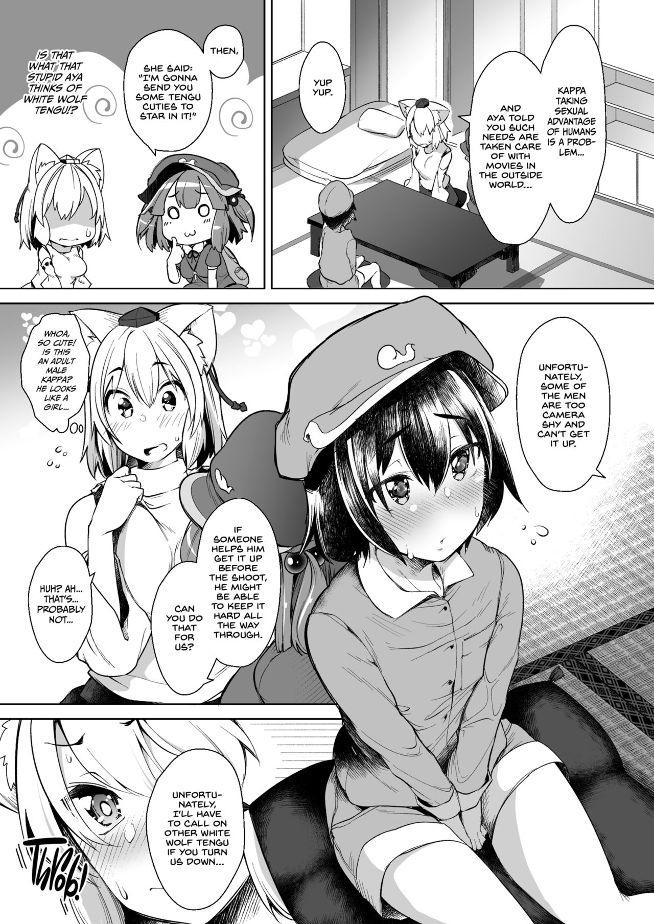 Youkai no Yama no Seishori Jijou | Sexual Help Needed on Youkai Mountain page 7 full