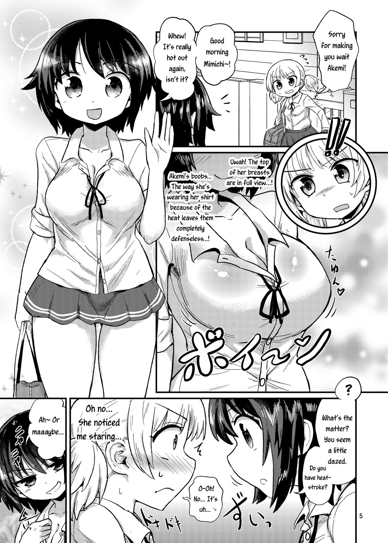 Futanari Musume wa Jibun no Chinpo ni Katenai. | The Futanari Girl Can't Win Against Her Dick. page 5 full
