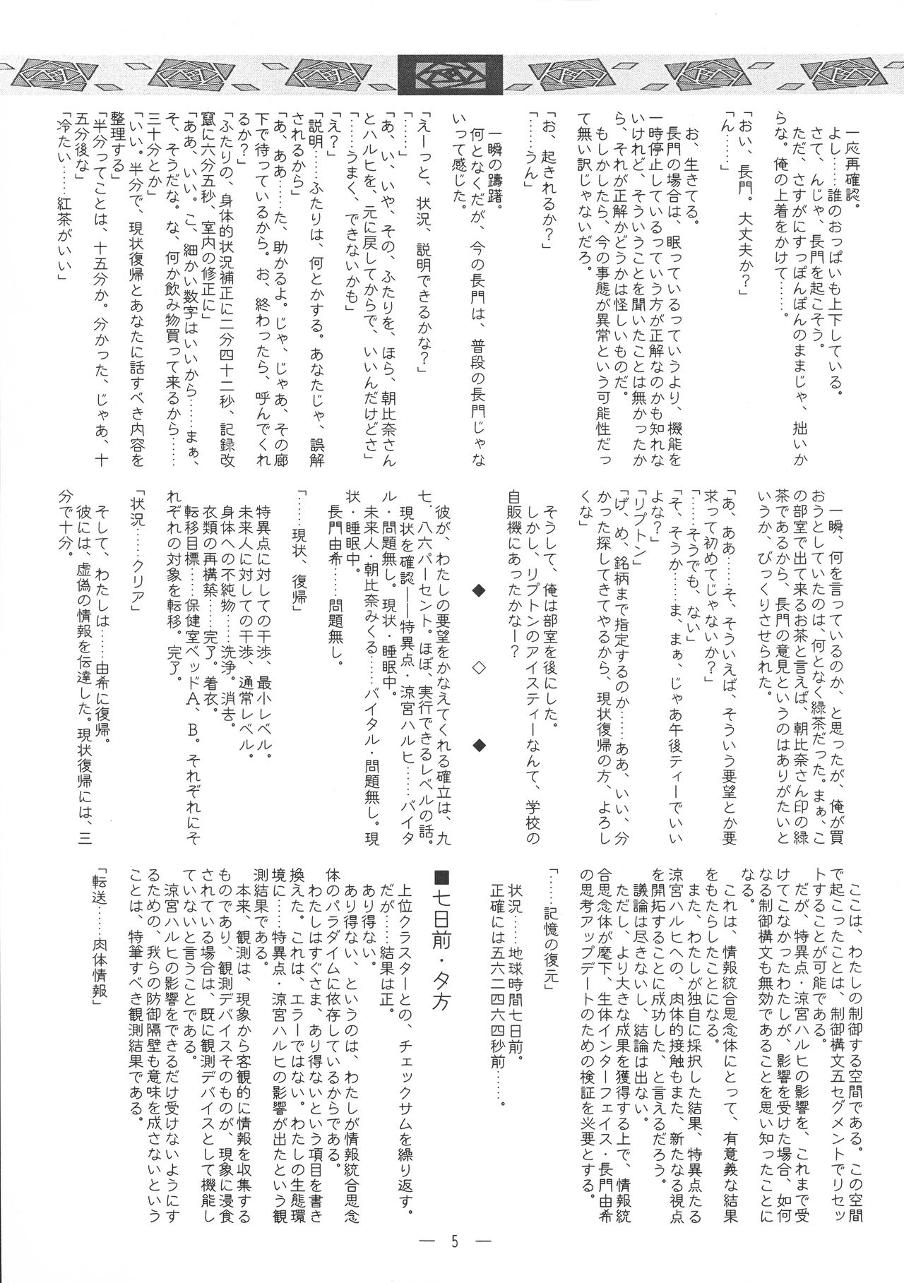 Nagato Yuki no 5,462 Byougo no Saeta Yarikata page 5 full