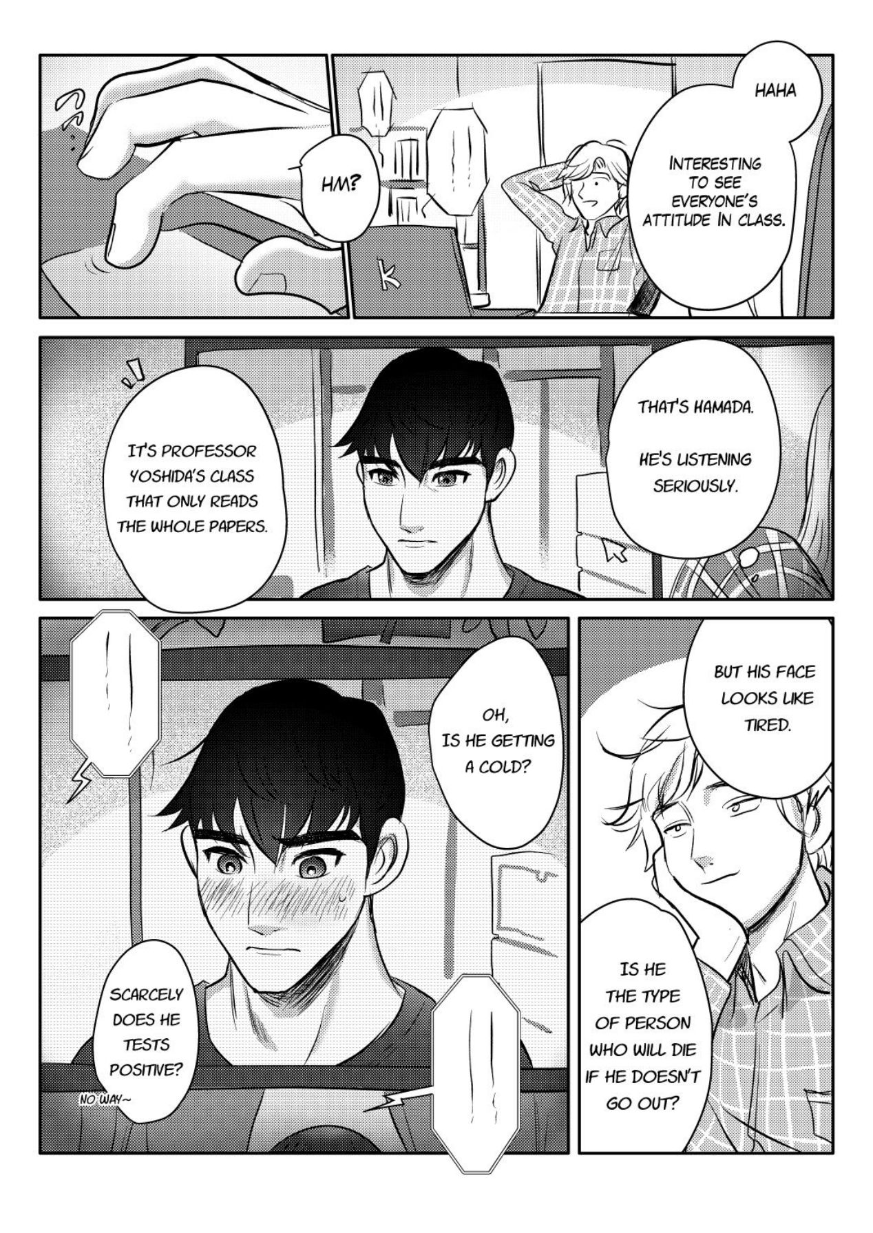 Online Jugyou Chuu na no ni Otouto no Onedari o Tomerarenai! Jockstrap Ver. | Can't stop my little brother from please during online class. page 5 full