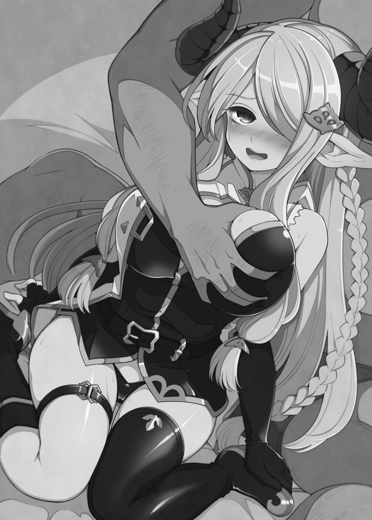 Mesu Draph o Damashite Pakoru Ohanashi | Tricking Female Draph into Rough Sex page 2 full