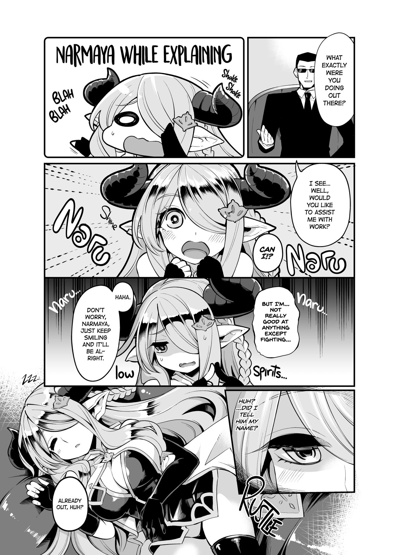 Mesu Draph o Damashite Pakoru Ohanashi | Tricking Female Draph into Rough Sex page 6 full