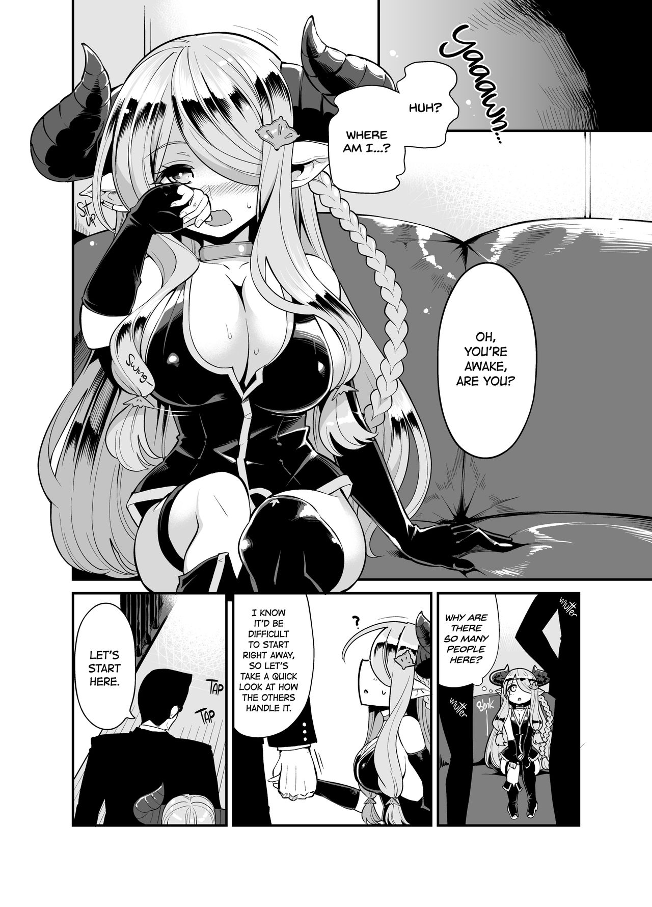 Mesu Draph o Damashite Pakoru Ohanashi | Tricking Female Draph into Rough Sex page 7 full