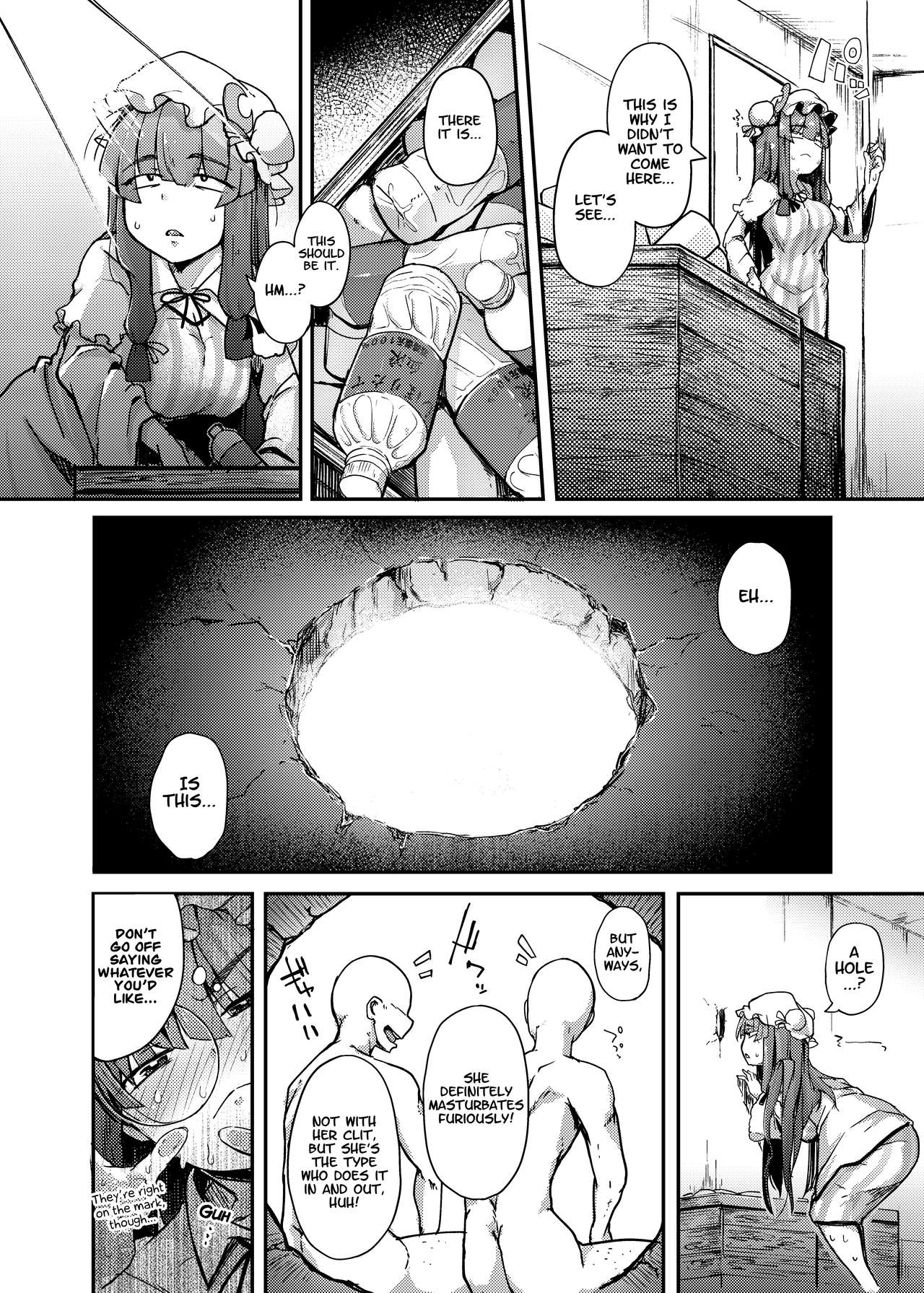 Ana to Muttsuri Dosukebe Daitoshokan | The Hole and the Closet Perverted Unmoving Great Library page 6 full