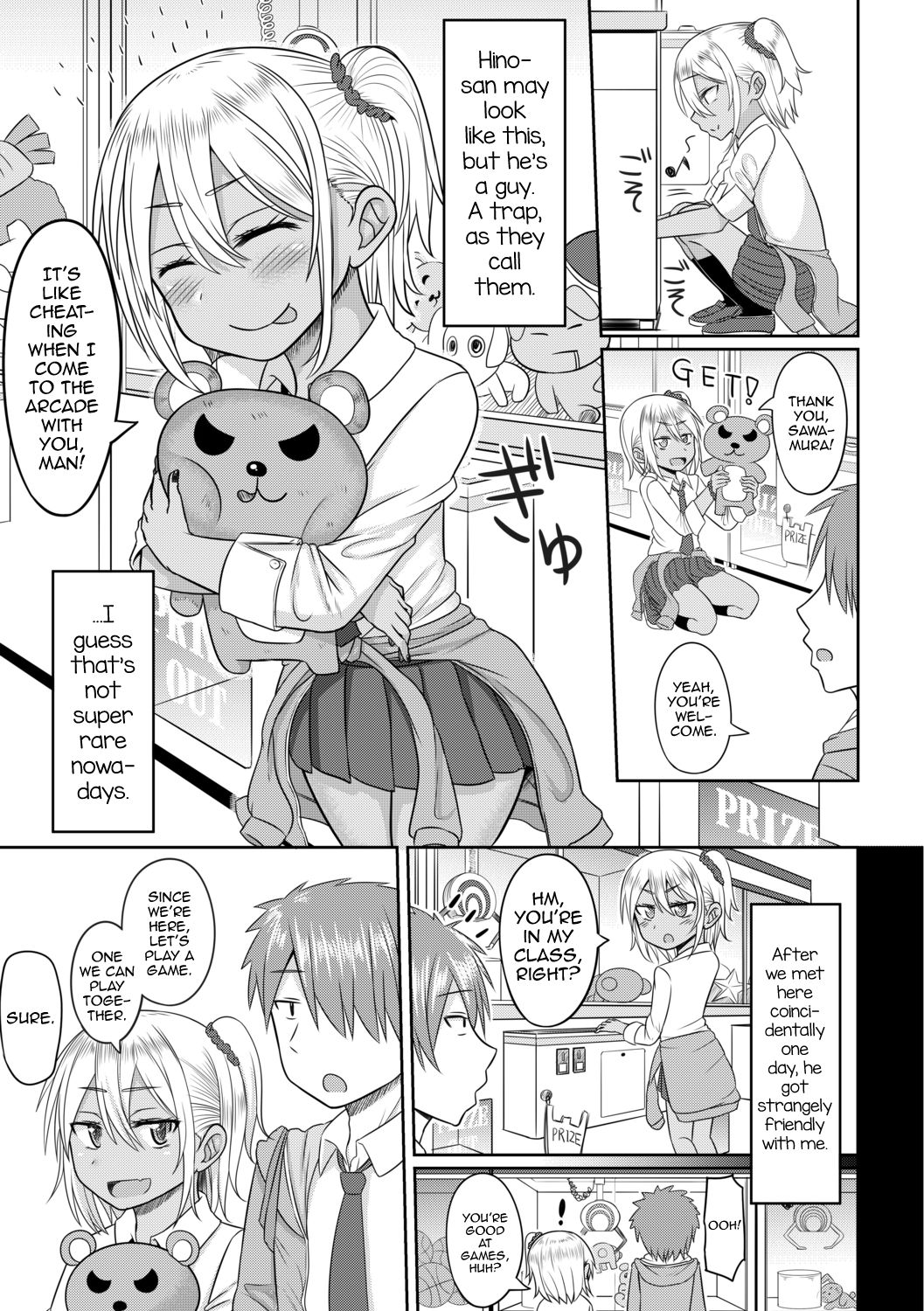 Cosplay Otokonoko-tachi ~ Ushiro no Ana ni Iretai Kankei Ch. 5 Ki ni Naru Gyaru wa Otokonoko ♂ page 5 full