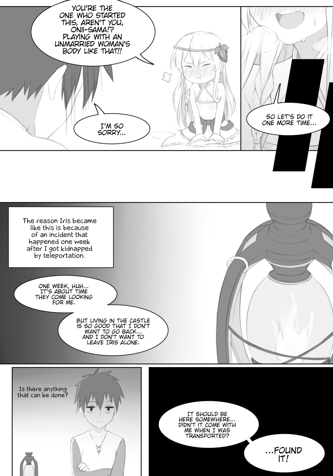 Untitled Iris Comic page 3 full