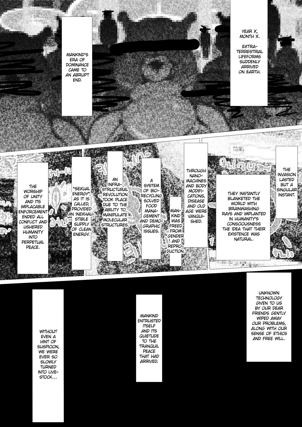 SF Jintai Kaizou Bonyuu Otokonoko Yuri Osananajimi ni Kimochiyoku Kyousei sare Aigan Doubutsu ni Kaizou sarete Ippai Aisarete Kawaigararechau Usui Hon page 4 full