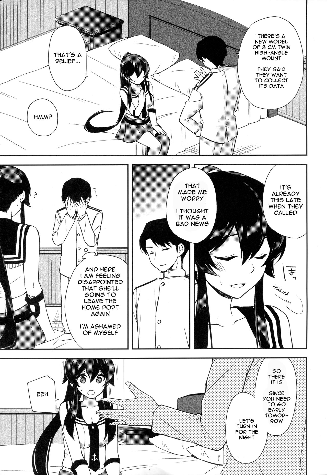 Keijun Yahagi wa Koi o Shita. Jou | Light Cruiser Yahagi Fell In Love - First page 8 full