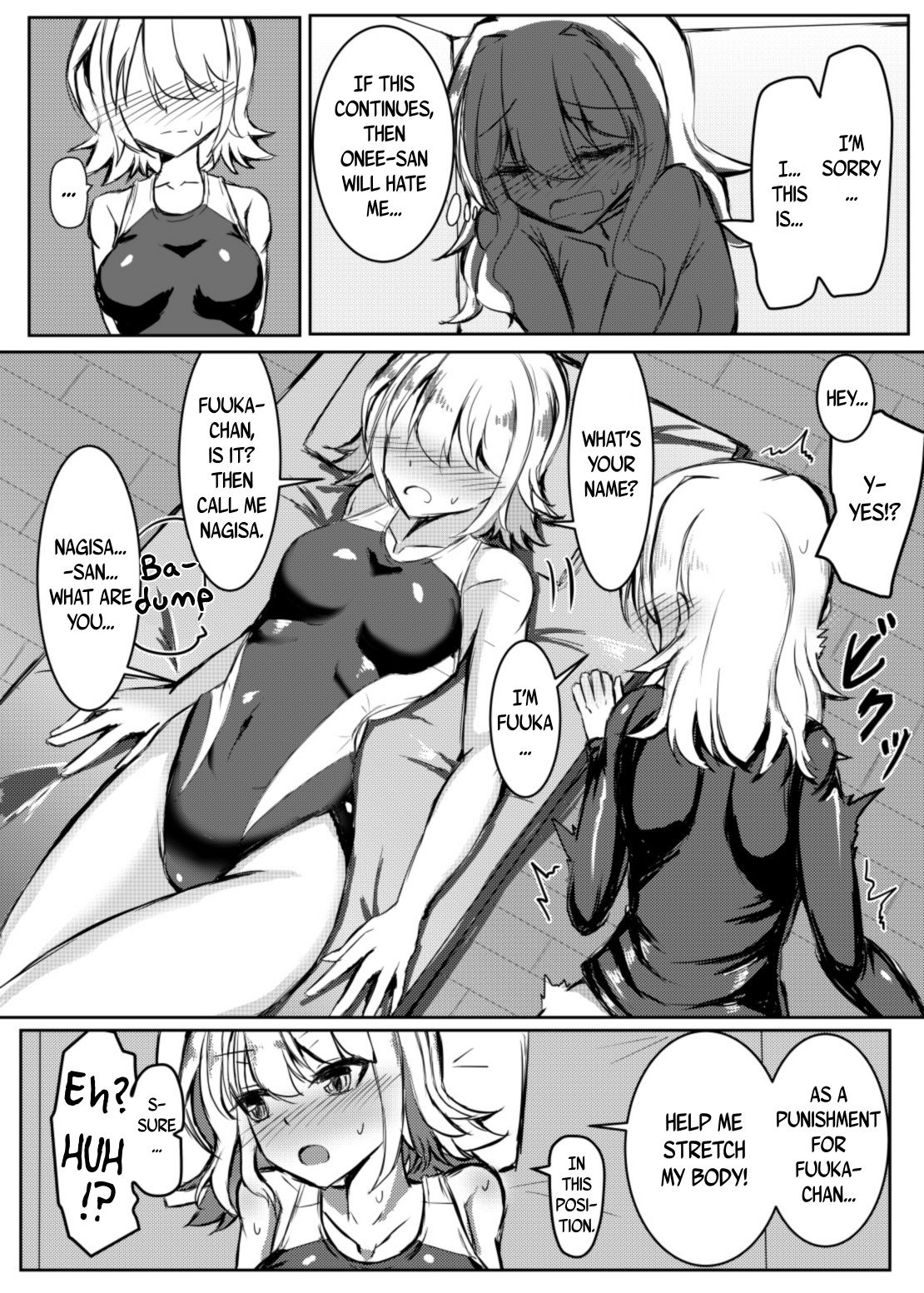 Futanari Onnanoko ga Kyouei Mizugi no Onee-san to Ecchi suru Hon | A Book Where a Futanari Girl Gets Naughty With an Onee-san While Wearing a Swimsuit page 7 full