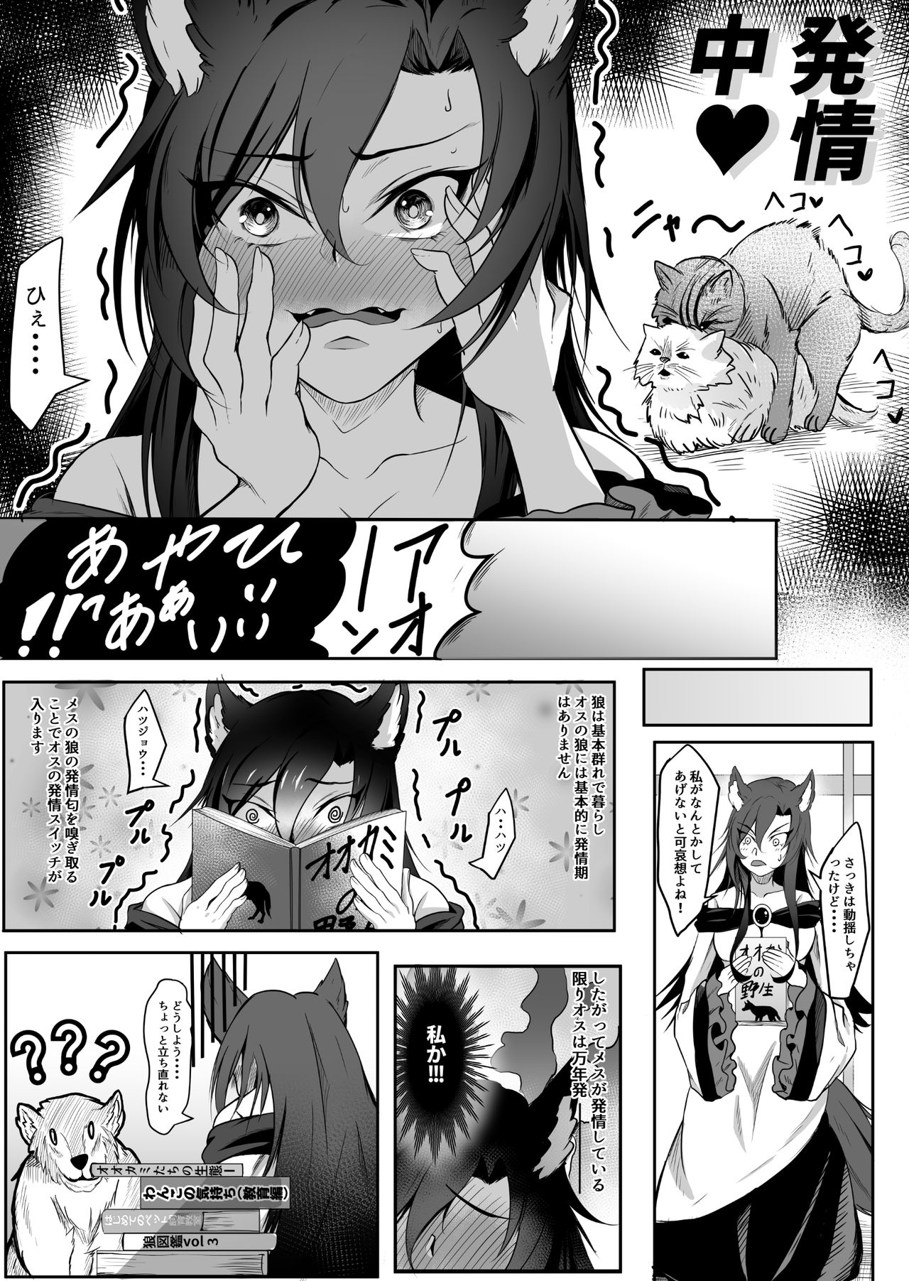 Kagerou x Ookami-kun page 5 full