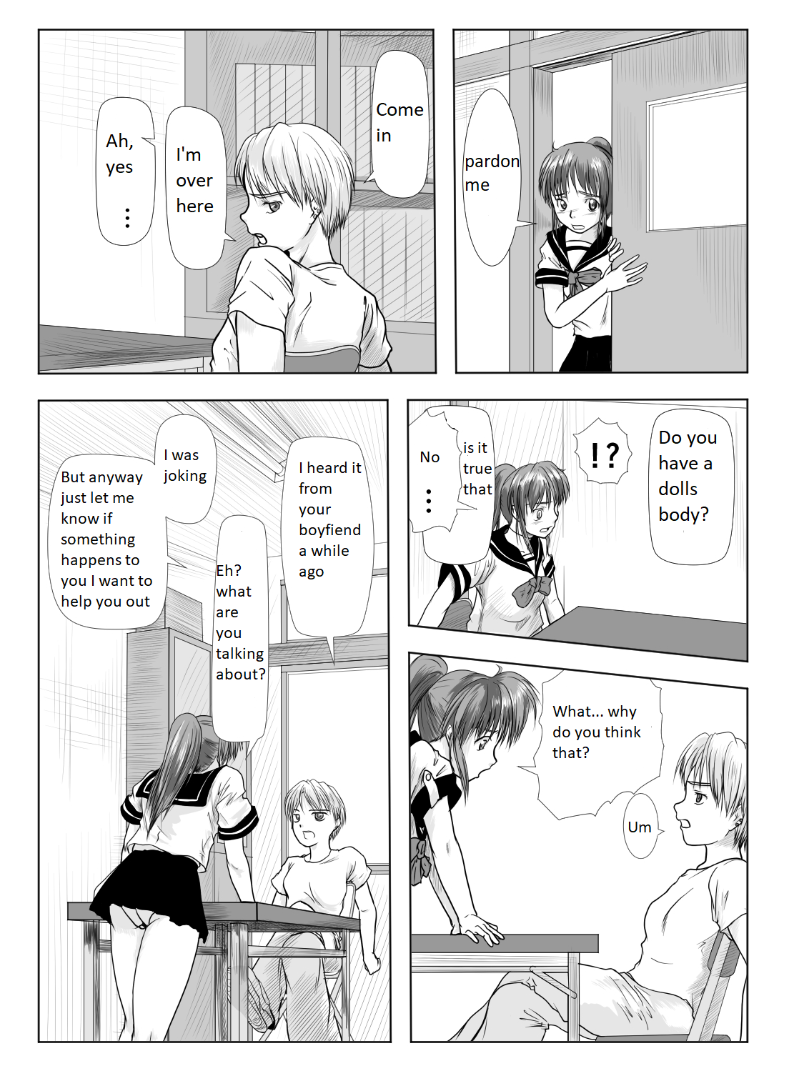 Doll girl Mizushima page 6 full
