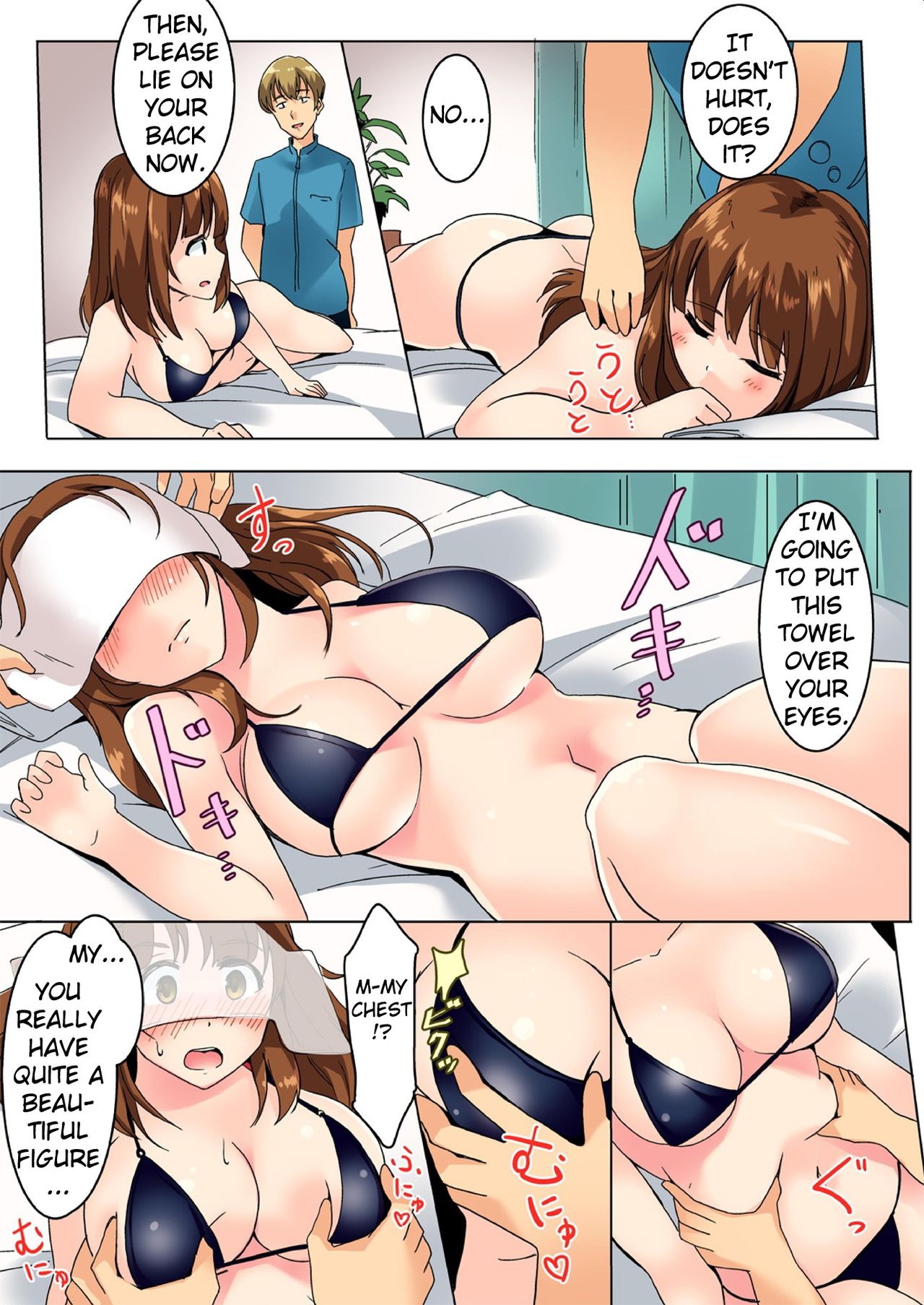 Kareshi no Tonari de Icchatta!? Onsen Ryokan no Netorare Massage! | I Came Next to My Boyfriend!? An NTR Massage at an Onsen Inn! page 9 full