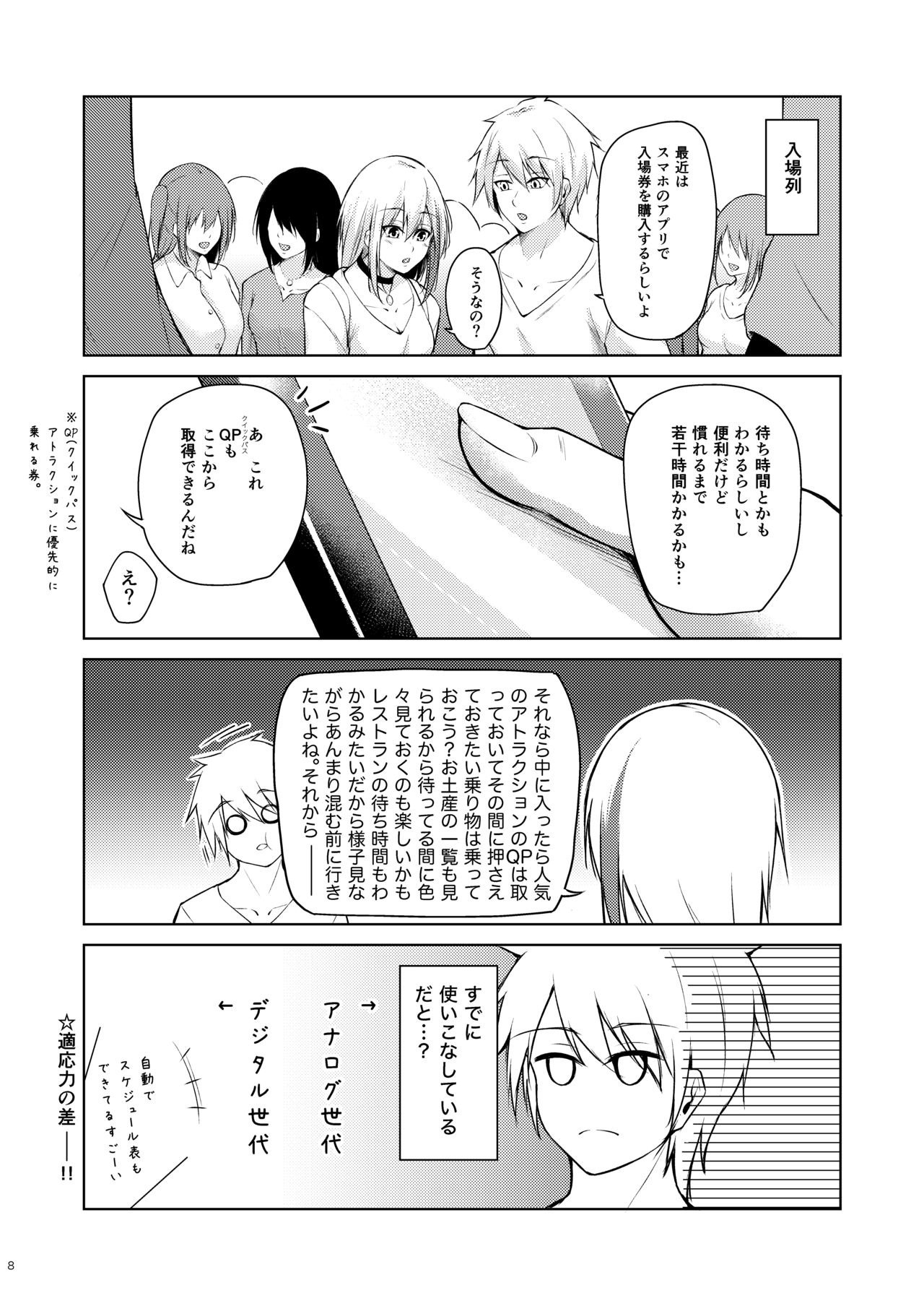 Afureru Kurai, Kimi ga Suki. Shi page 7 full