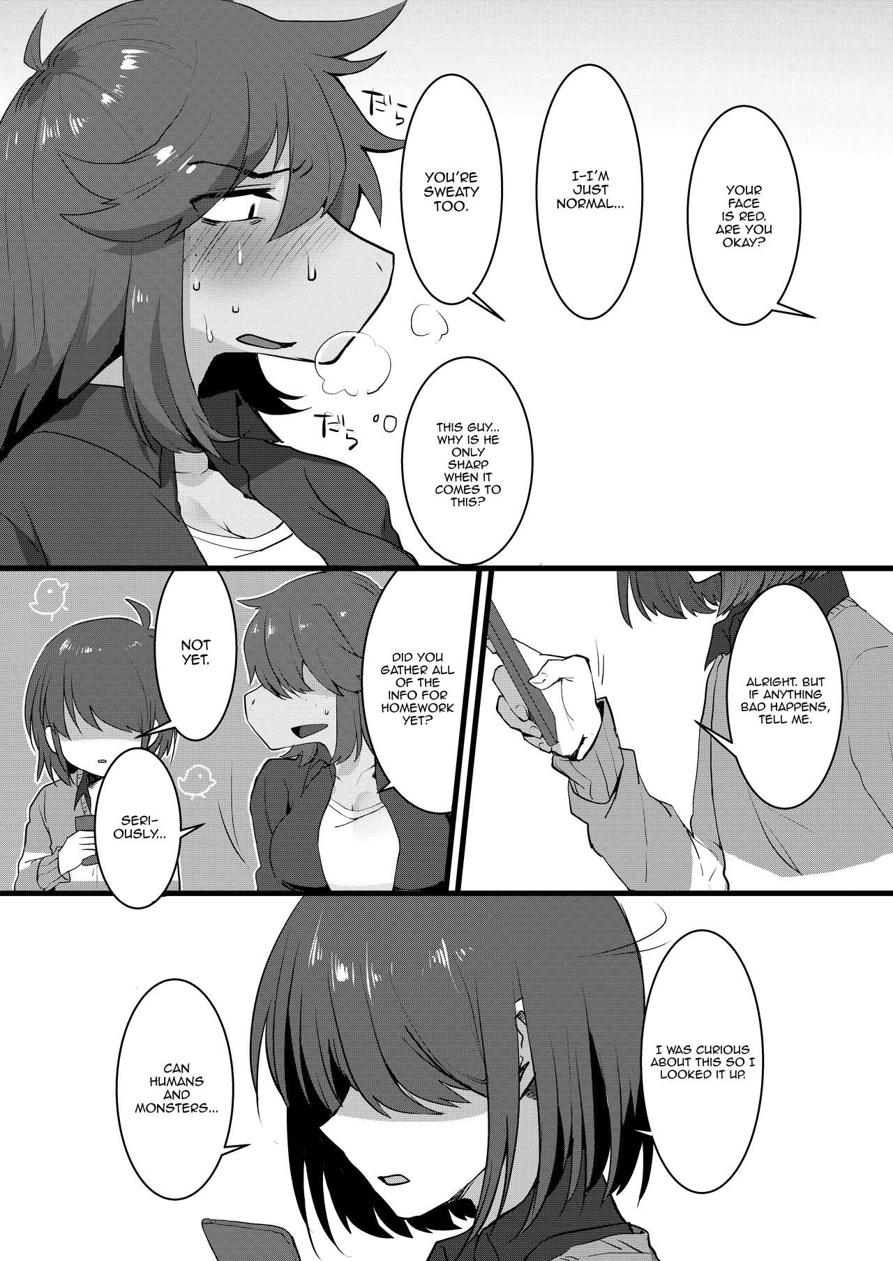 Ningen to Monster demo Aka-chan wa Dekimasu ka!? | Can Human and Monster Make a Baby!? page 7 full