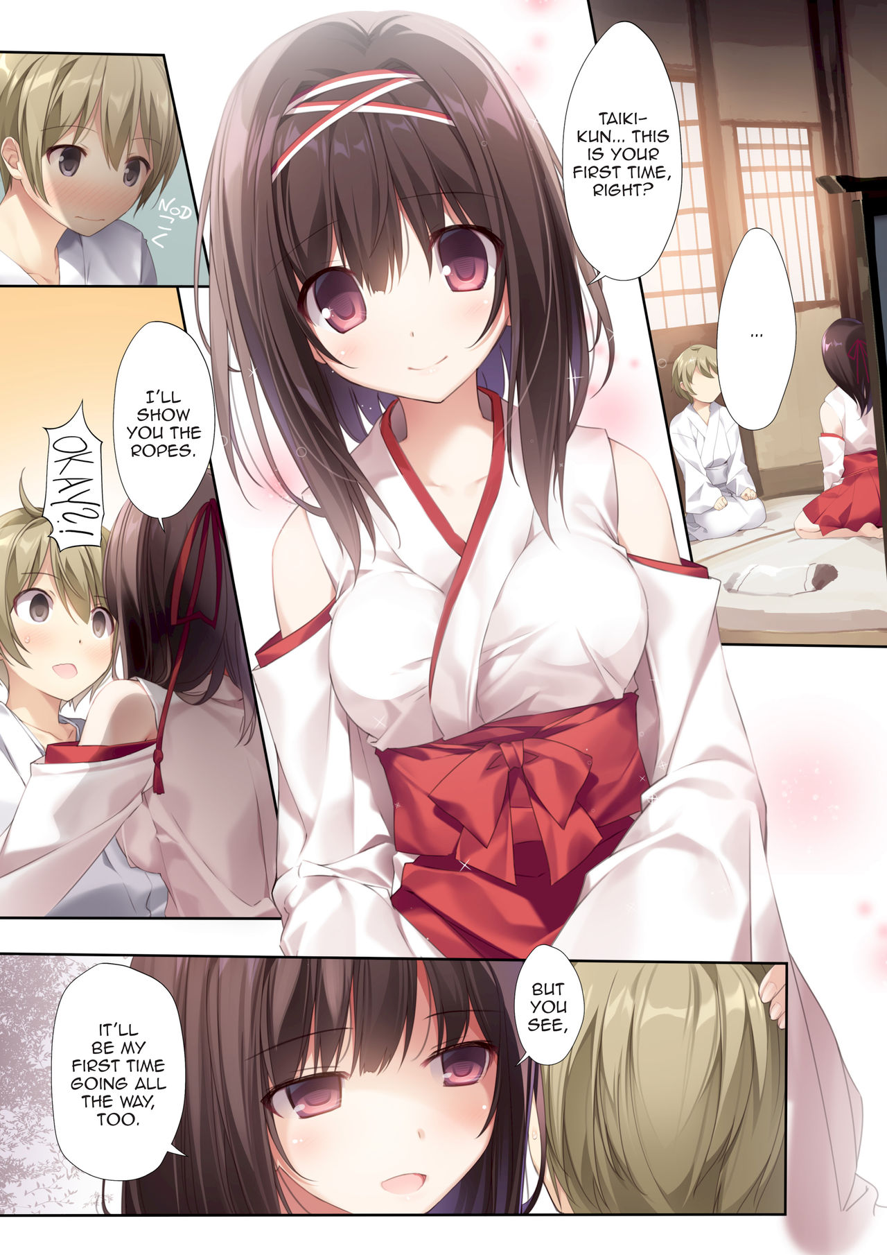 Seiso Bitch na Miko Senpai | Pure Slut Miko Senpai page 4 full