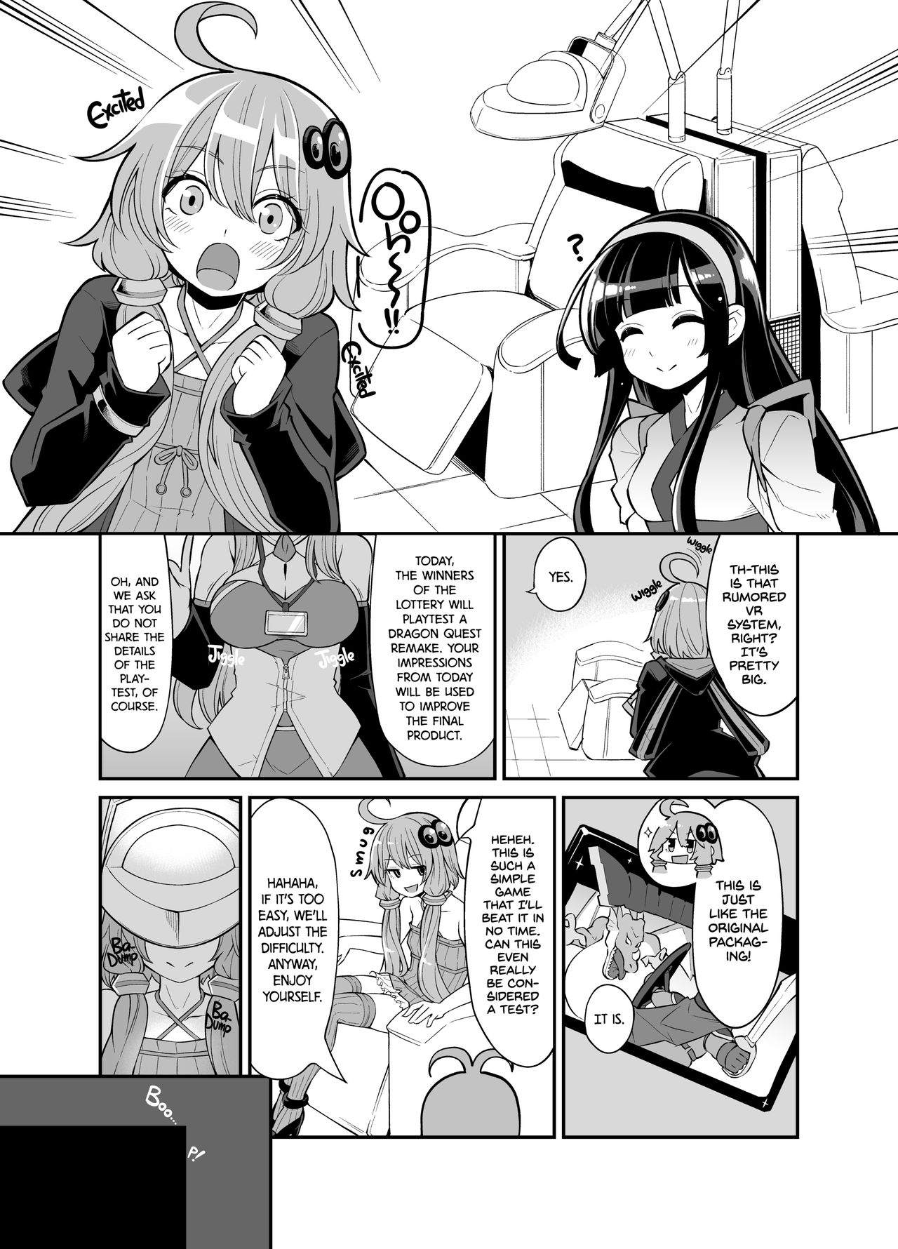 Yuzuki Yukari In Dragon Quest | Yuzuki Yukari's Lewd Dragon Quest Adventure page 2 full