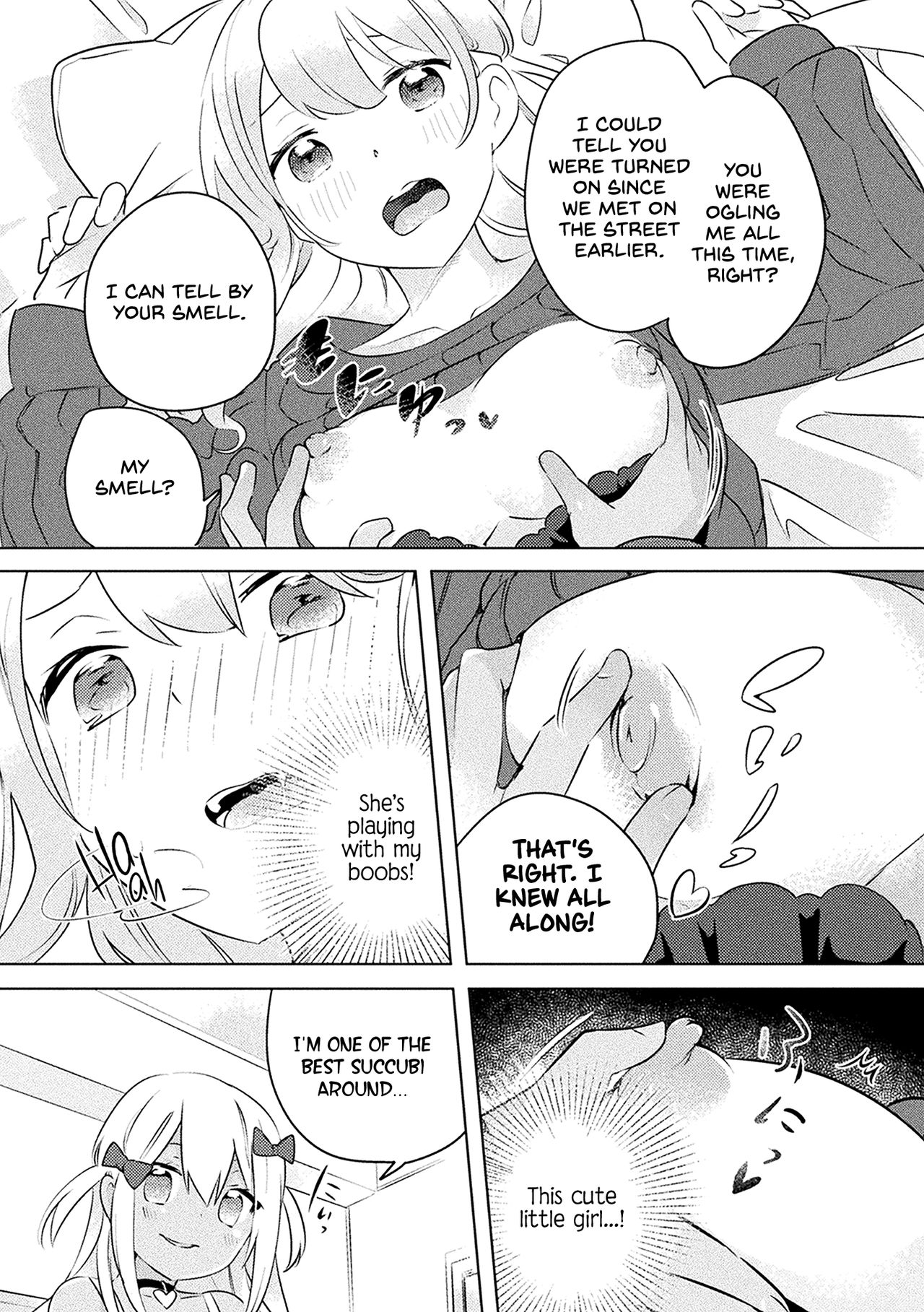 Succubus ga Lolicon Onee-san ni Makeru wake nai jan! | This Succubus Won't Lose to a Lolicon! page 7 full