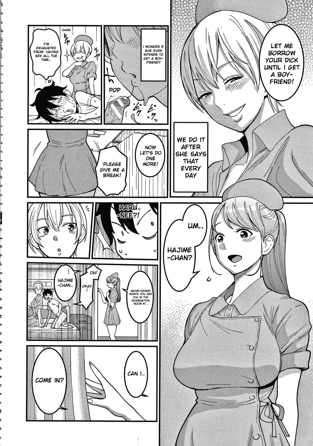 OneShota Byoutou 24-ji Harem Nyuuin Seikatsu | OneShota Ward 24 Hour Care Harem Hospitalization Life Ch. 2-4 page 5 full