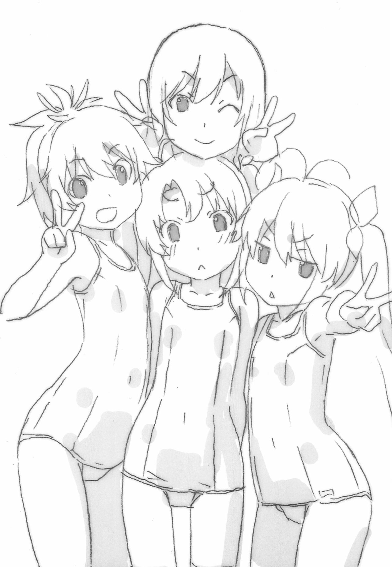 Minna Sukumizu no Onyanoko no Chou Usui Hon nano 3 page 9 full