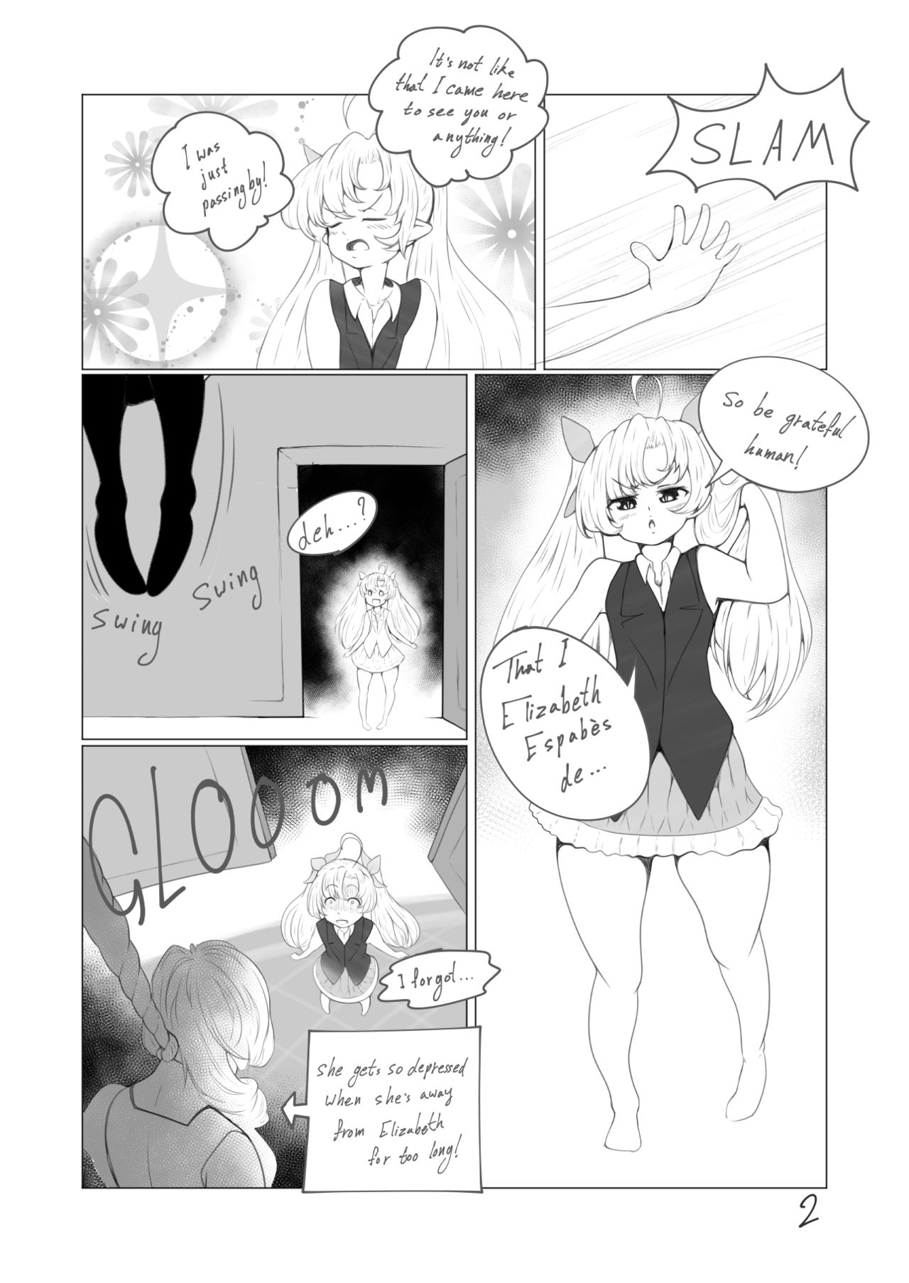 The Loli Vampire page 2 full