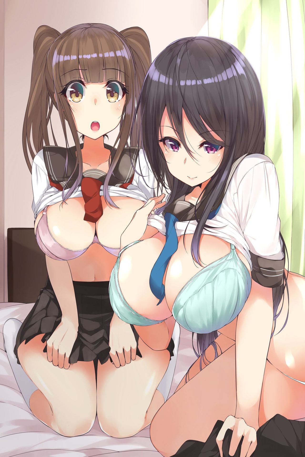 Senpai to Watashi ~ Bijin na Senpai to Tsundere Osananajimi ni Gouin ni Yararechaimashita. page 3 full