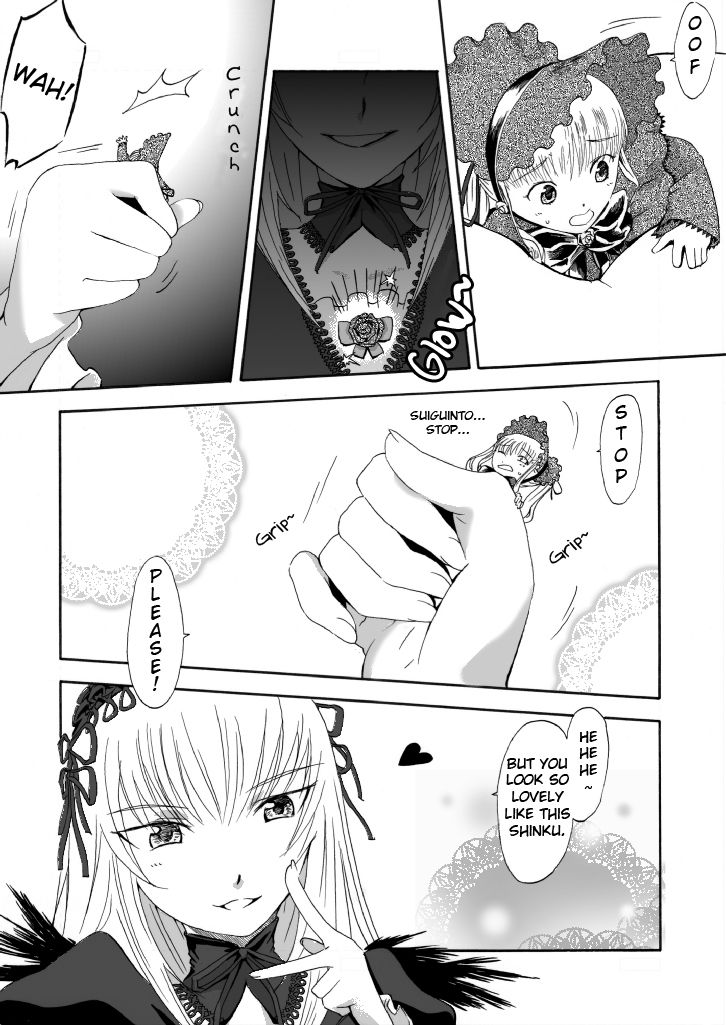 Rozen Maiden - Suigintou Size Fetish Doujin page 1 full