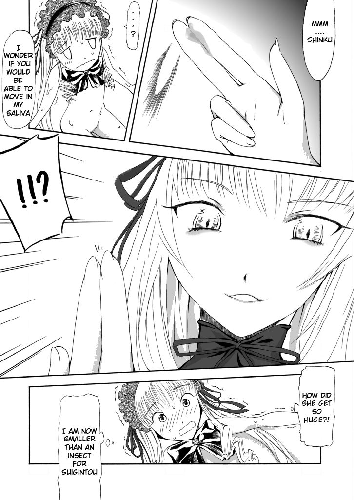 Rozen Maiden - Suigintou Size Fetish Doujin page 10 full