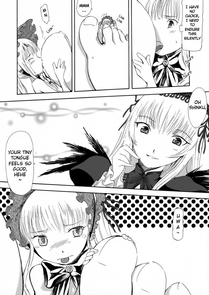 Rozen Maiden - Suigintou Size Fetish Doujin page 8 full