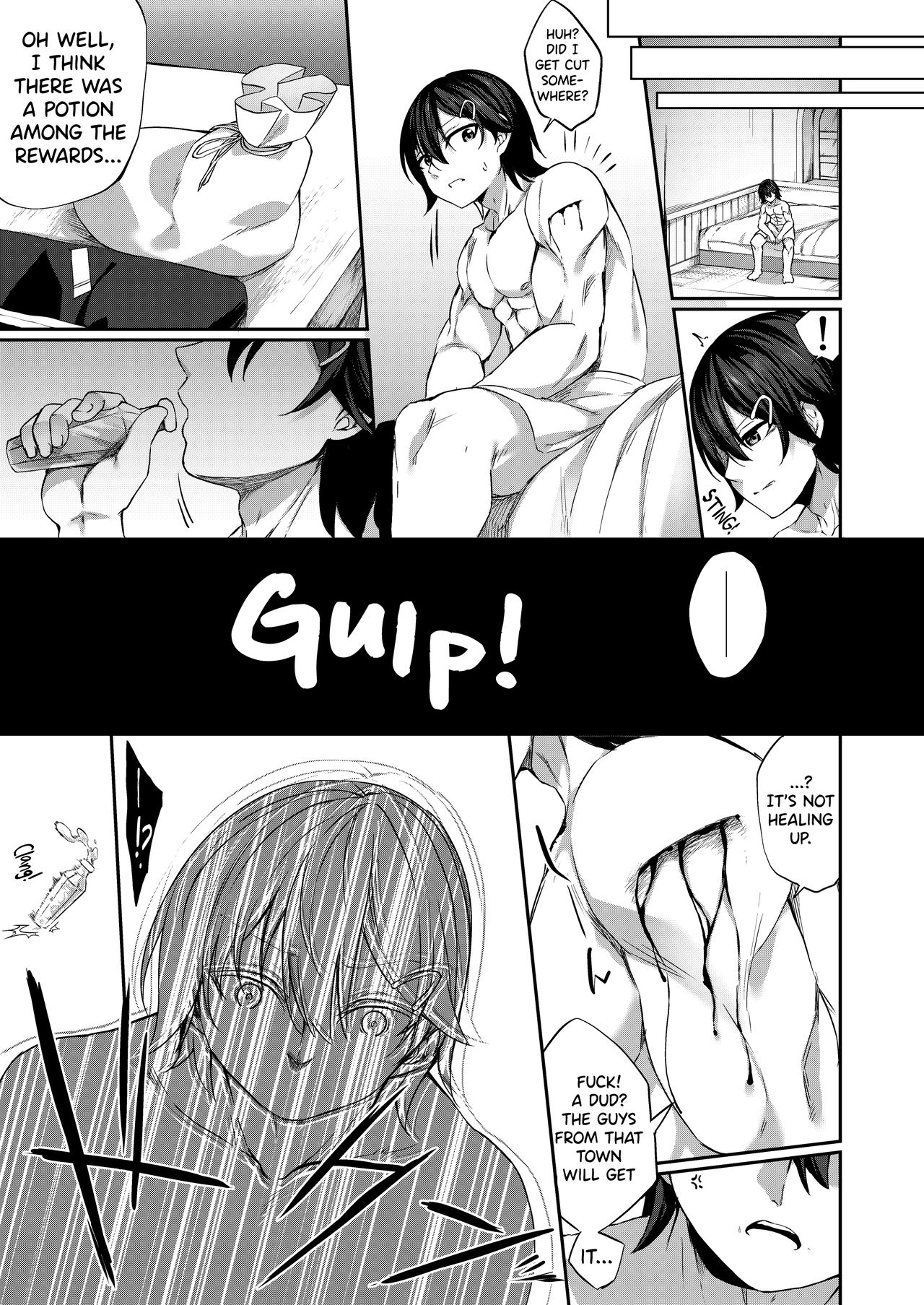 Ranbou Yuusha ga Bouken-sha Gild no Uketsuke jou ni Natte Shiawase ni Naru Hanashi | How a Violent Hero Becomes a Reception Girl in the Adventurers Guild and Finds Happiness page 5 full