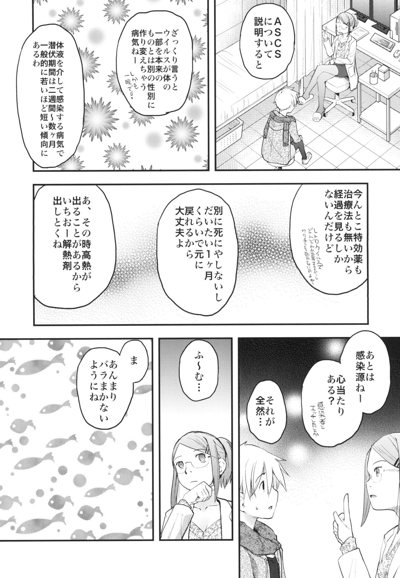 Nyotaika Shita Ore o Do-S Kanojo ga Denma de Ikaseyou to suru Ken Nitsuite page 6 full