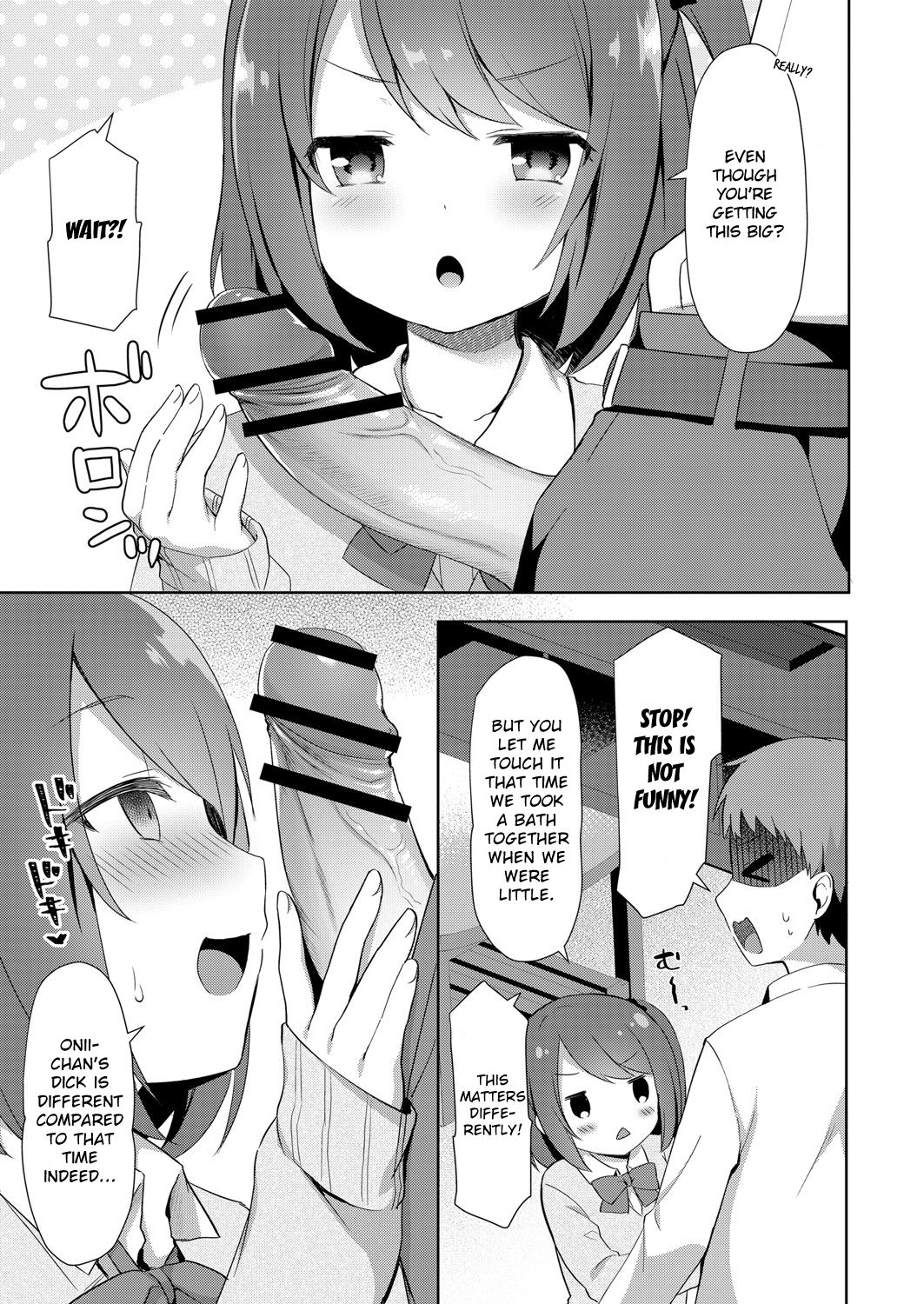 Yuuwaku Imouto #1 Onii-chan-chi ni Otomari | Little Sister Temptation #1 Staying at Onii-chan's apartment page 5 full