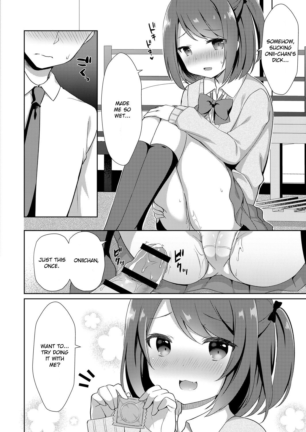 Yuuwaku Imouto #1 Onii-chan-chi ni Otomari | Little Sister Temptation #1 Staying at Onii-chan's apartment page 8 full