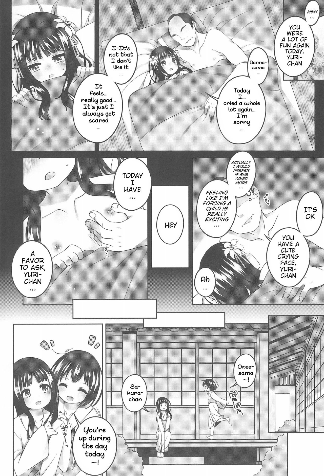 Shokaya no Doujotachi ~Yuri Hen~ | The Girls of the Blooming Flowers ~Yuri's Tale~ page 6 full
