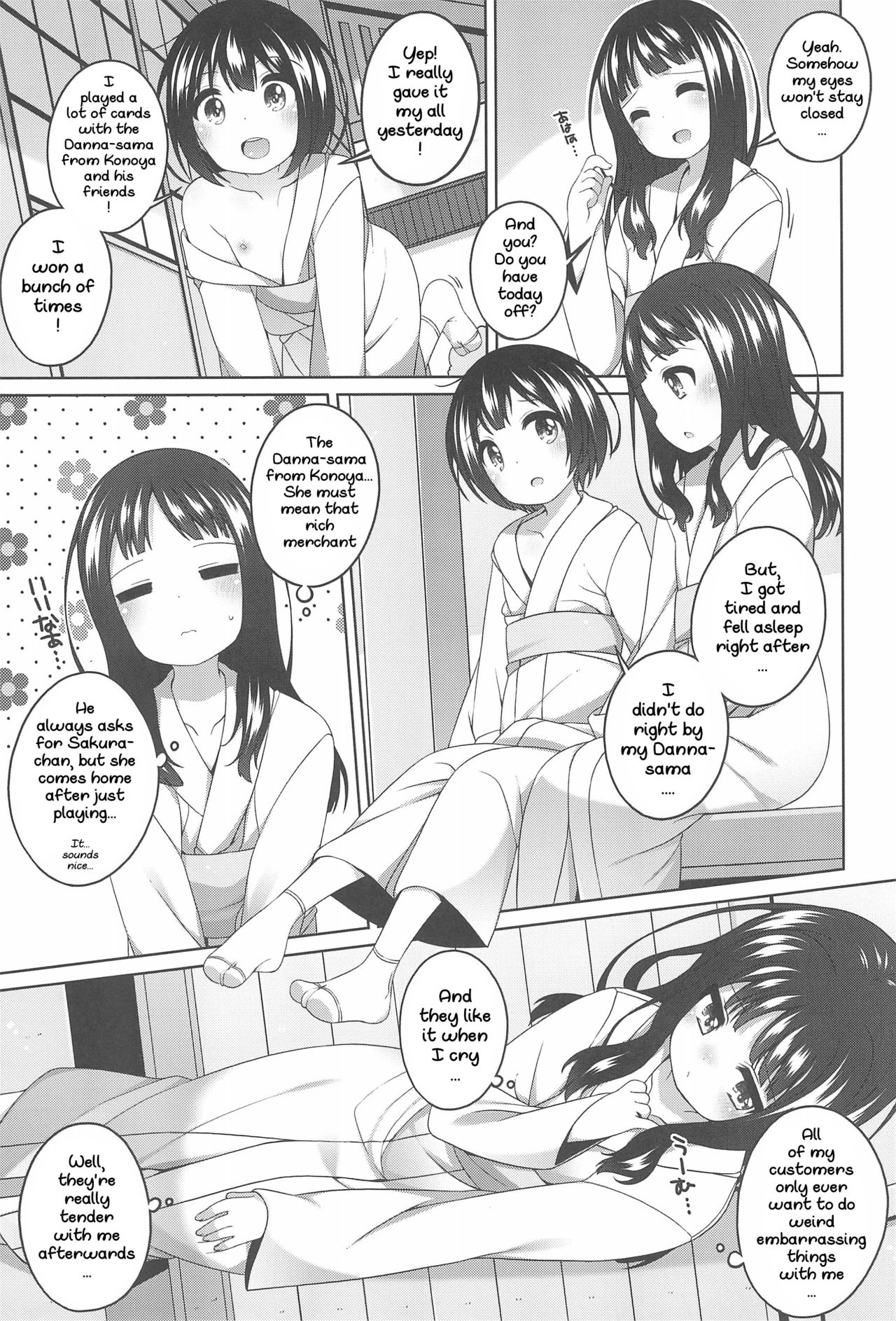 Shokaya no Doujotachi ~Yuri Hen~ | The Girls of the Blooming Flowers ~Yuri's Tale~ page 7 full